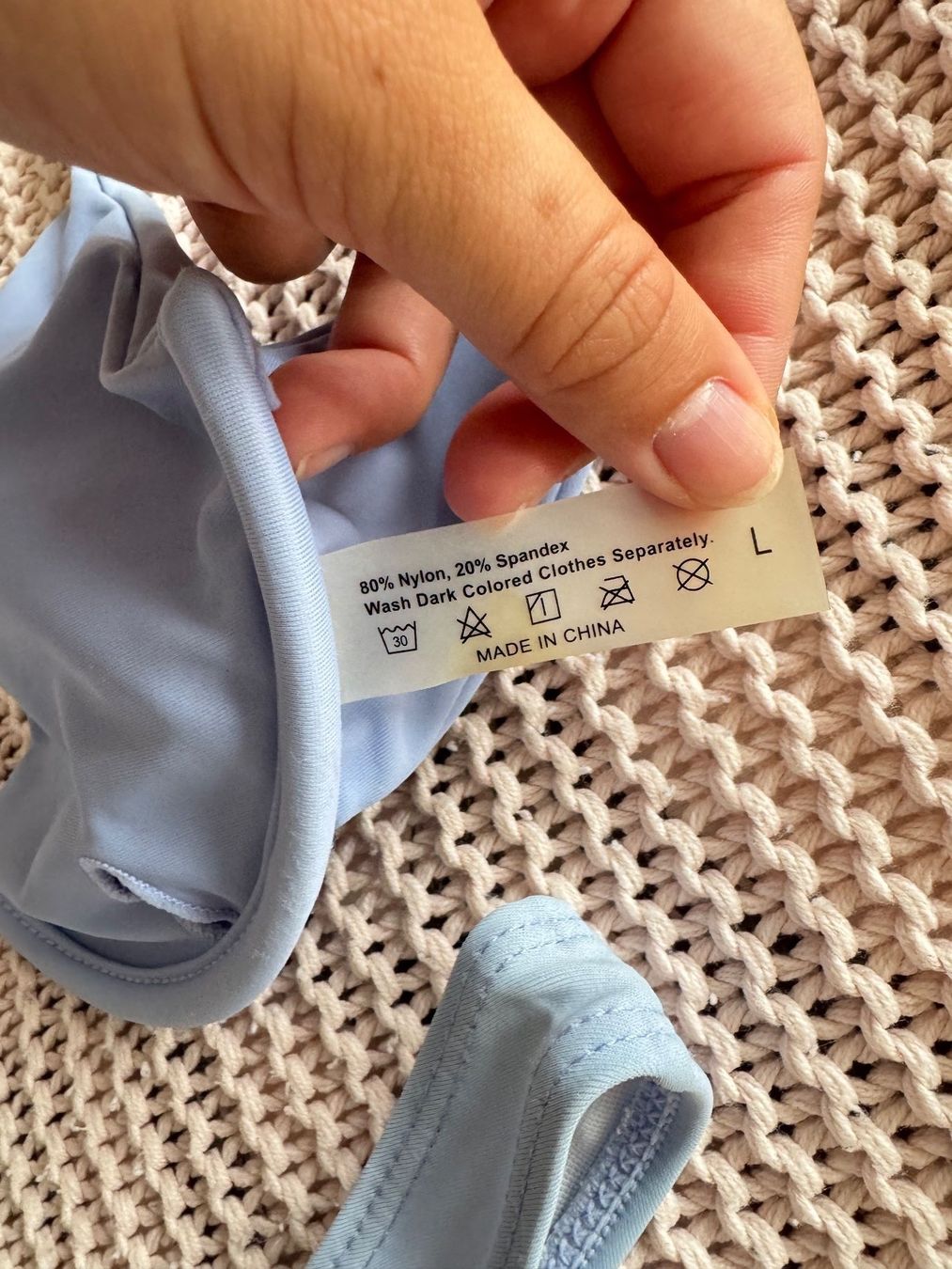 Costumi da bagno & Bikini: Maillot baby blue – Usato da Montreux venduto da Izapeche811 2