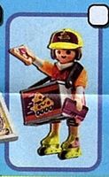 Playmobil Figures 71456 Serie 25 Girl Nr. 10 Pizza-Lieferser