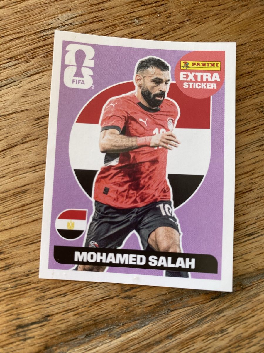 Panini Sammelbilder & Trading cards: Panini Extra Sticker Mohamed Salah – Neu (gemäss Beschreibung) aus Affoltern am Albis von Vsyra