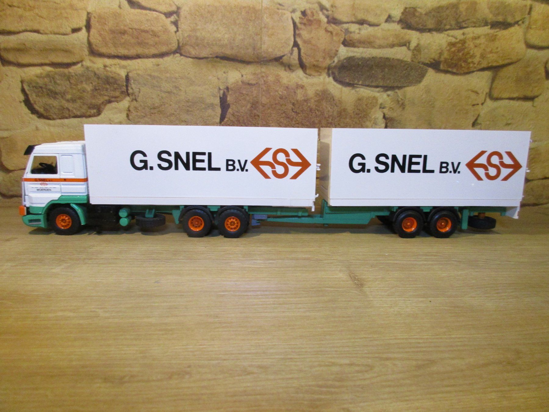 Tekno Modellbausätze & Standmodelle: Tekno  1:50  Scania 113  G.SNEL B.V. – Gebraucht aus Ennetmoos von Truckdiver 4
