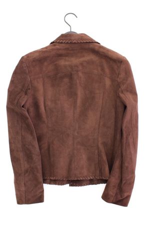 Oui Lederjacke Gr. 36 braun
