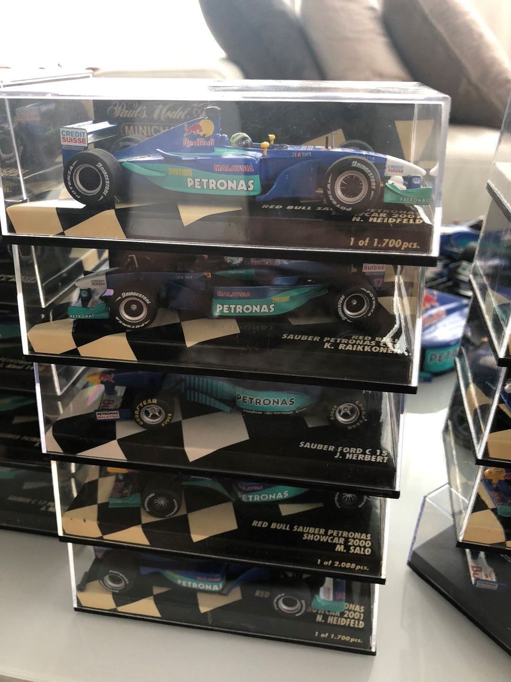 Modellini d'auto: Sauber Petronas Sammlung – Usato da Oetwil am See venduto da Bigrico 9