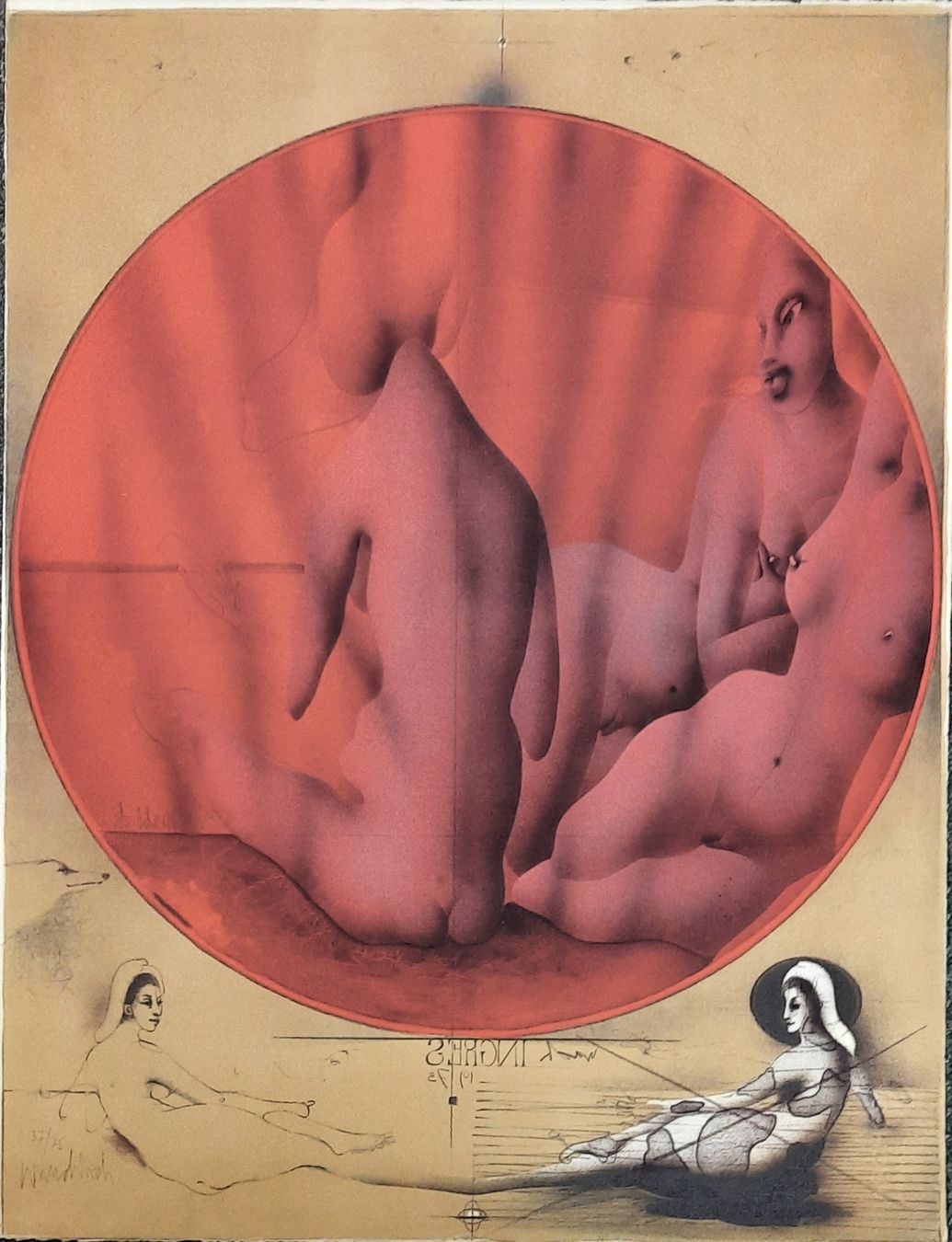 Grafica & Litografie: PAUL WUNDERLICH  1927 - 2010 – Usato da Genève venduto da Enigme8