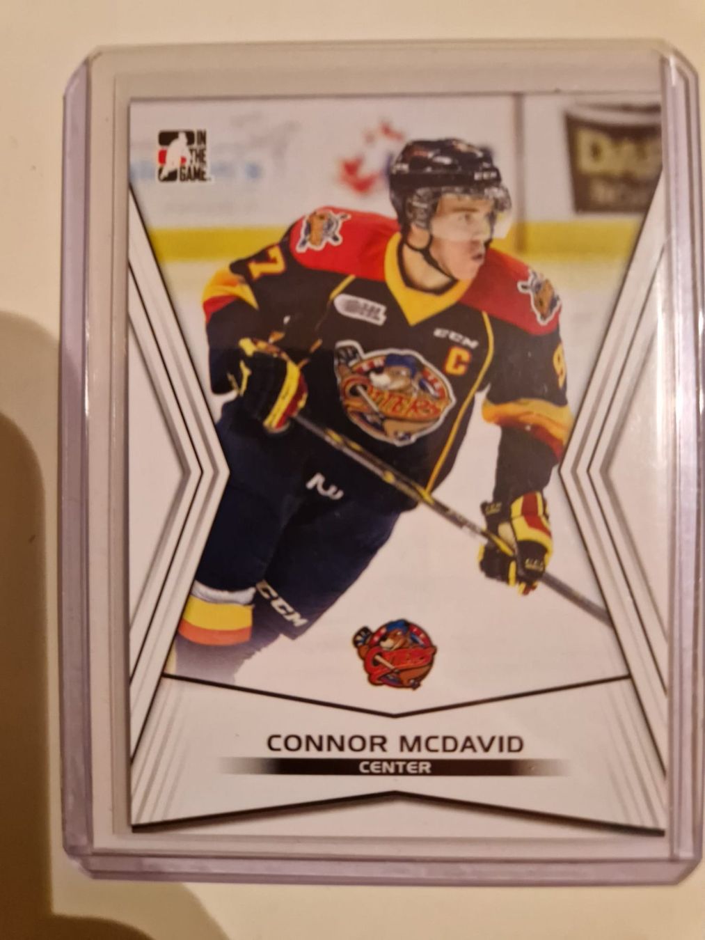 NHL Sammelbilder & Trading cards: Carte LEAF rookie de CONNOR McDAVID – Neu (gemäss Beschreibung) aus Lutry von SwissBBCards