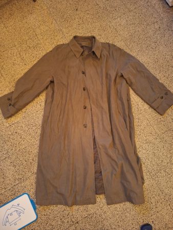 Manteau long trench vintage XXL