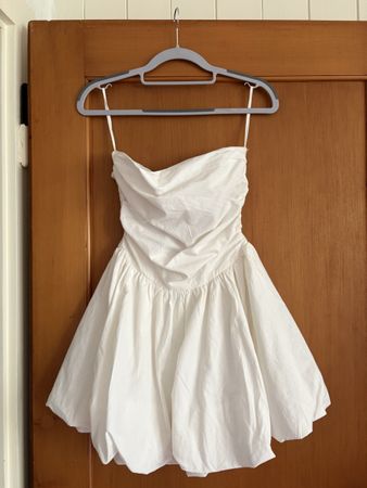 White short dress