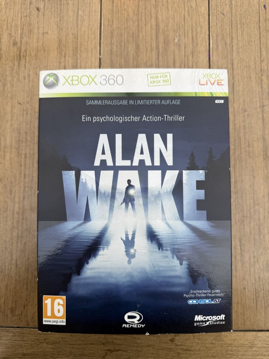 Microsoft Spiele: Alan Wake Sammleredition Xbox 360 + Buch – Gebraucht aus Obermumpf von chr_675z