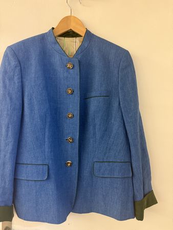 Trachtenjanker Habsburg blau Grösse 40 neuwertig