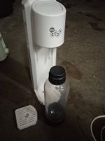 Wassersprudler MySoda weiss mit Flasche gebraucht