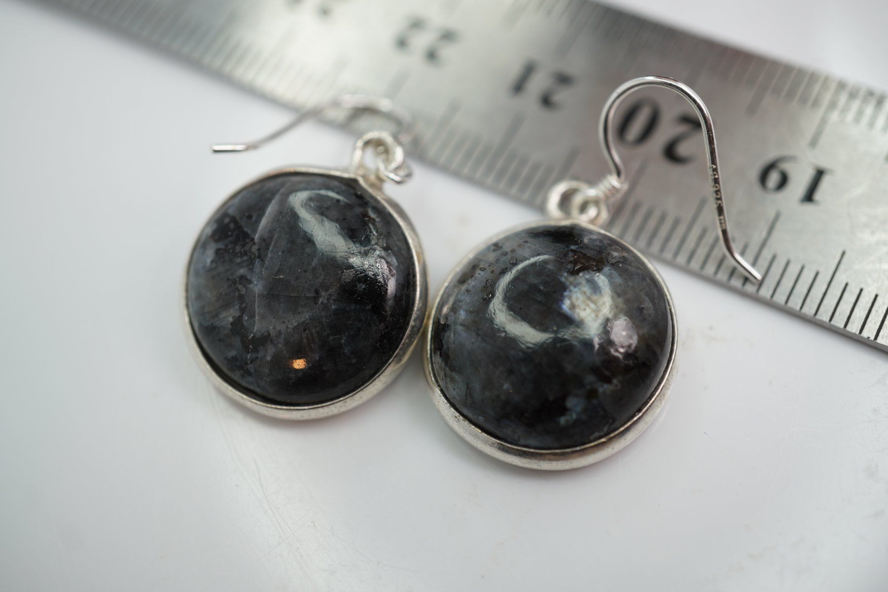 Orecchini pendenti & Orecchini a lobo: Labradorit      Ohrhänger     Silber Sehr Schön – Nuovo e nell'imballaggio originale da Eschenbach SG venduto da topstone 4