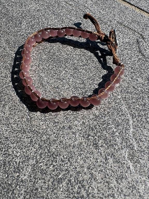 Bracciali & Braccialetti: Bracciale macrame con pietra occhio di gatto – Usato da Salorino venduto da Ann_db 2