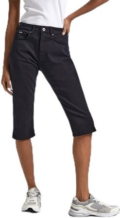 Pepe Jeans Skinny Crop  Shorts Black GR:28