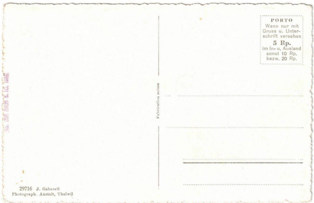 Cartoline postali: Rigi - Skilift Rigi-Rotstock – Usato da Binningen venduto da Mountainrider 1
