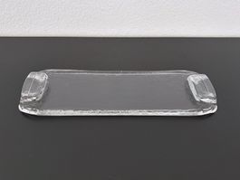 Glasi Hergiswil Keksplatte, Cake, Servierplatte 34 x 11.5 cm