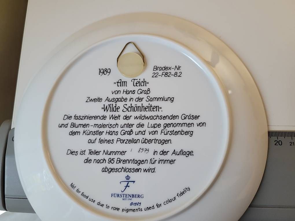 Piatti: Teller Nr 8979,  Künstler H. Gross – Usato da Spreitenbach venduto da dde_5k86 1