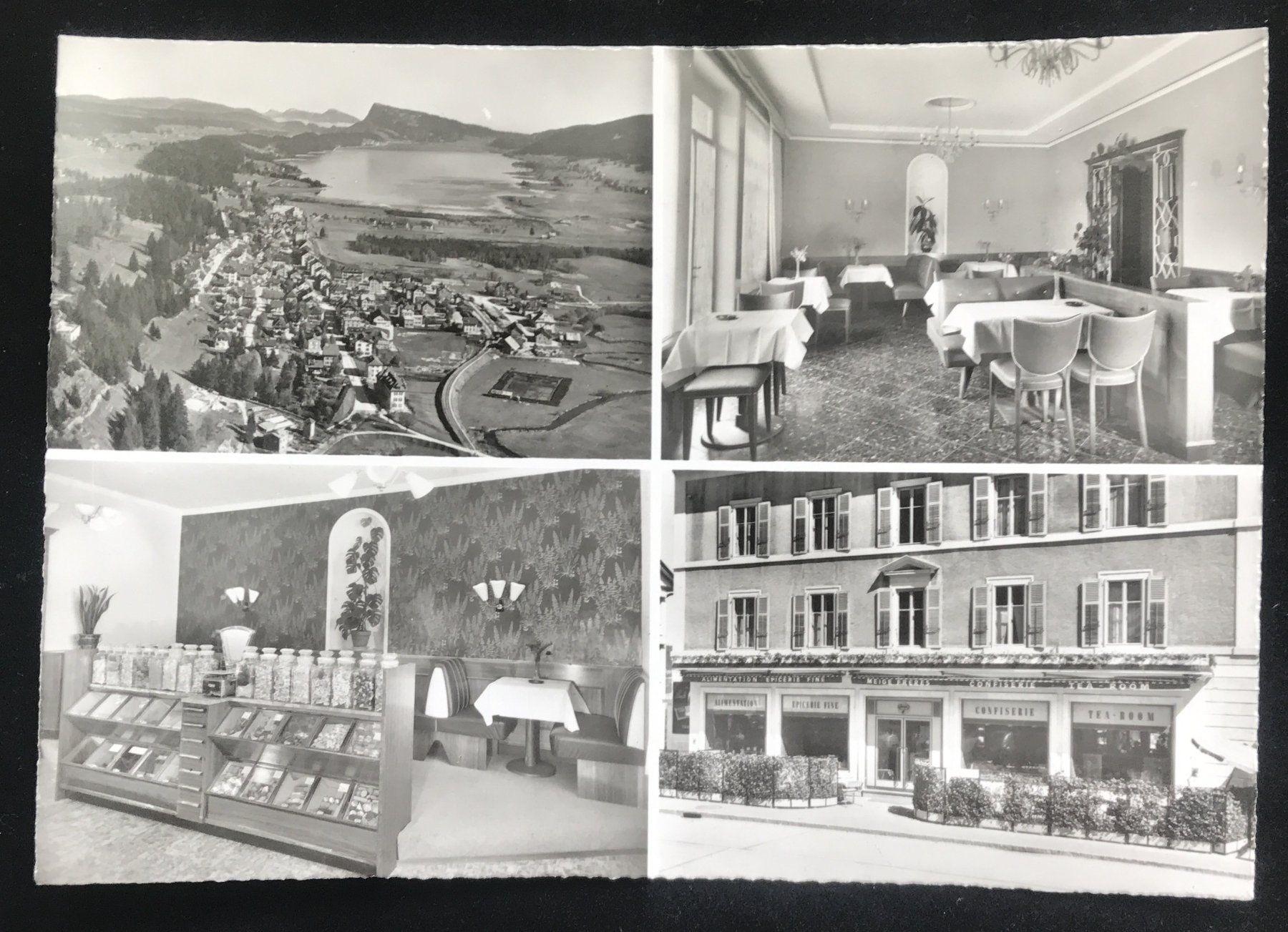 Cartoline postali: TEE-ROOM MEIGE FRÈRES LE SENTIER – Usato da Ostermundigen venduto da wini63