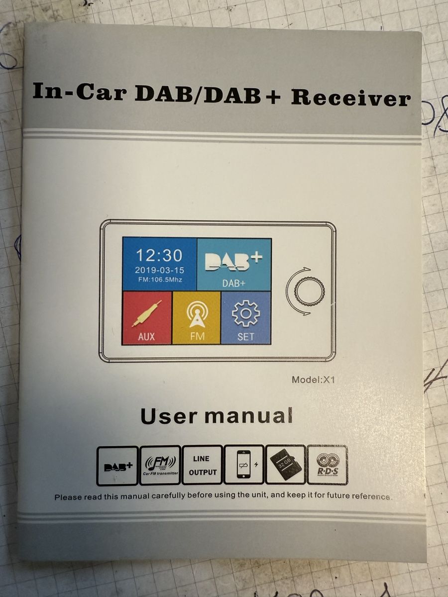 Radio: Ricevitore DAB/DAB+ per auto – Nuovo e nell'imballaggio originale da Agno venduto da inf_h6y9