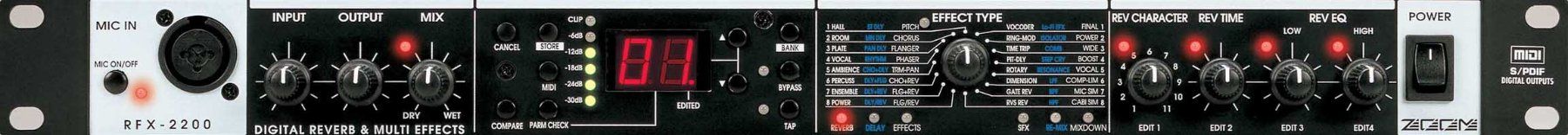 Zoom Instruments de musique: MULTIEFFEKTGERÄT Zoom mit EFTP – Neuf (Voir description) à Oberrohrdorf par eob45 3