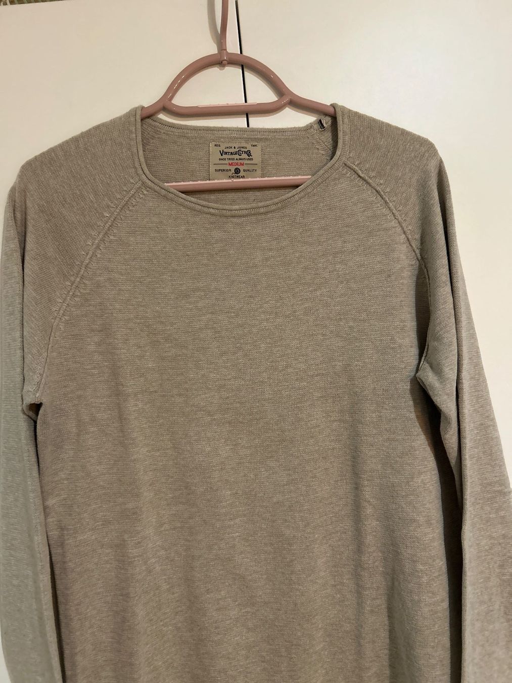 Jack & Jones Maglioni & Felpe: Herren Pullover beige meliert von Jack&Jones Gr. M – Usato da Brunnen venduto da Nala2929 1