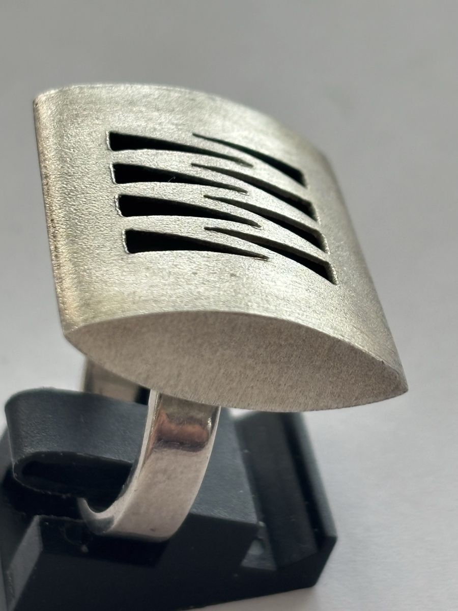 Ringe: Silber Ring 800 ,Designer Schmuck Grösse 17 mm top – Gebraucht aus Langnau am Albis von flusspflege 3