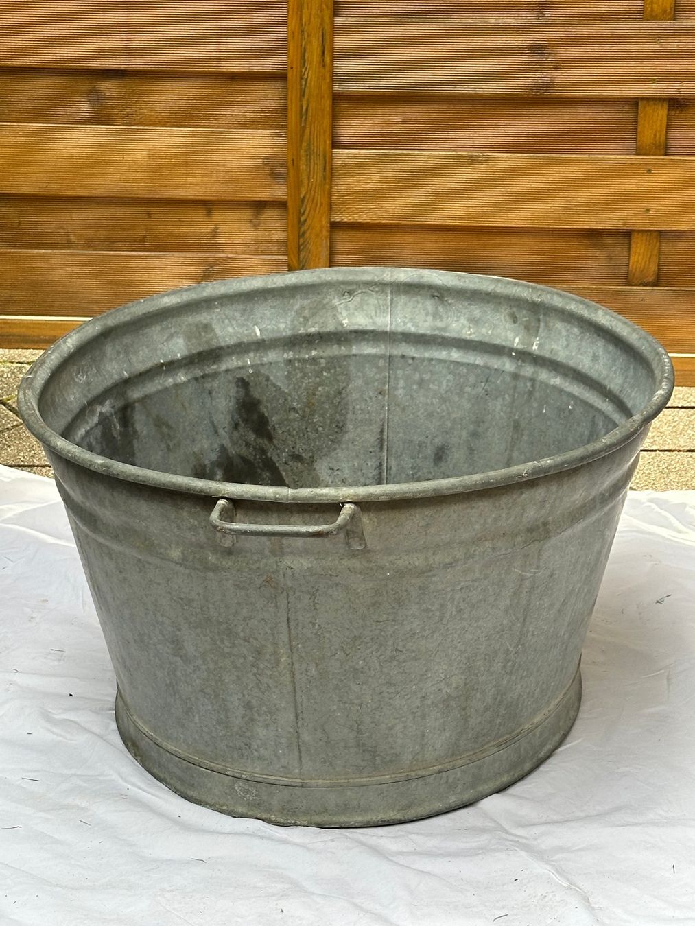 Altre Decorazioni per giardino: Alte Zink Zuber Gelte Eimer Wanne 72 Liter – Usato da Flüelen venduto da Amazona03 5
