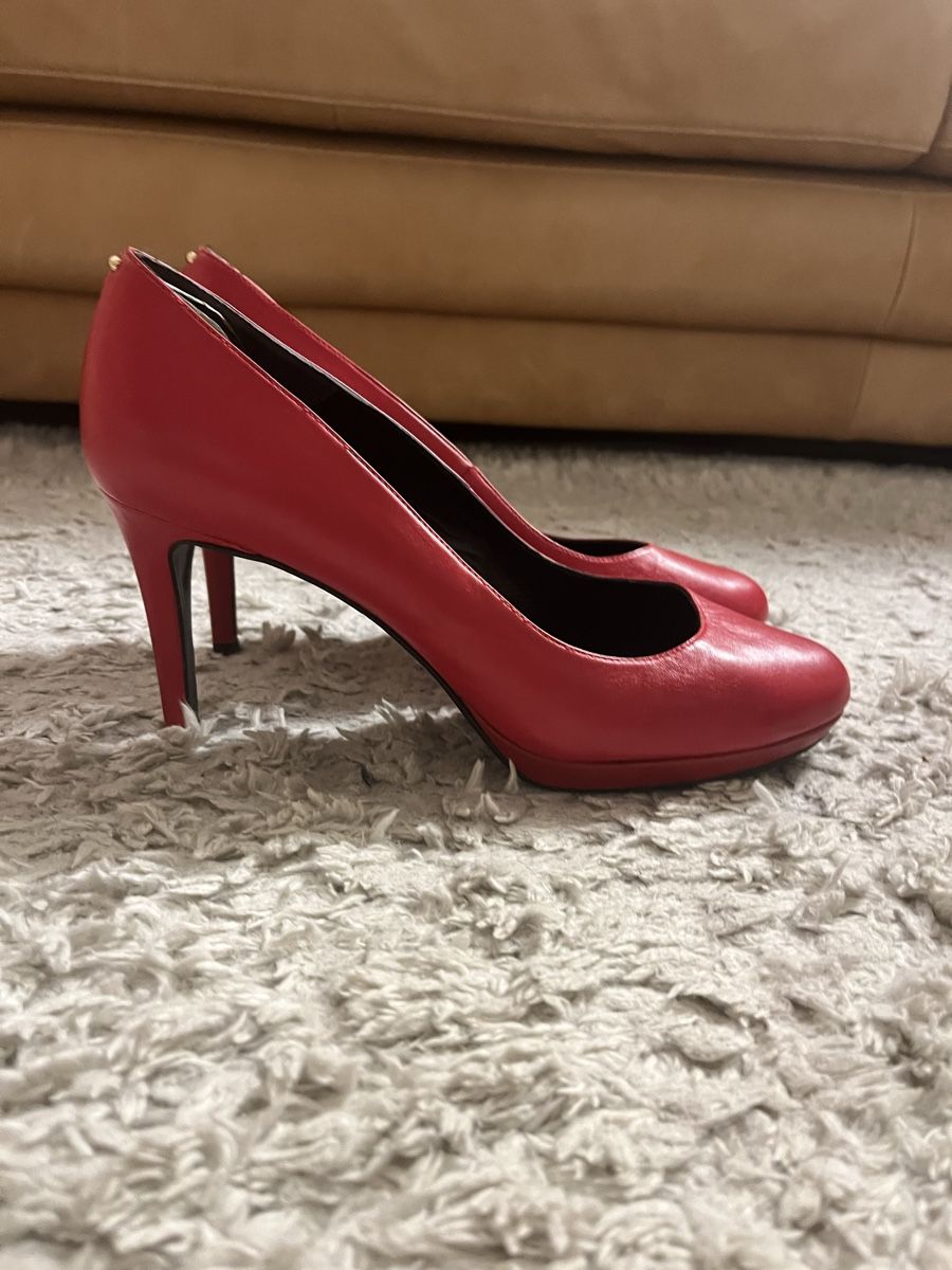 Scarpe da donna: Rote Minelli Leder Pumps – Usato da Bern venduto da t.nomse 1