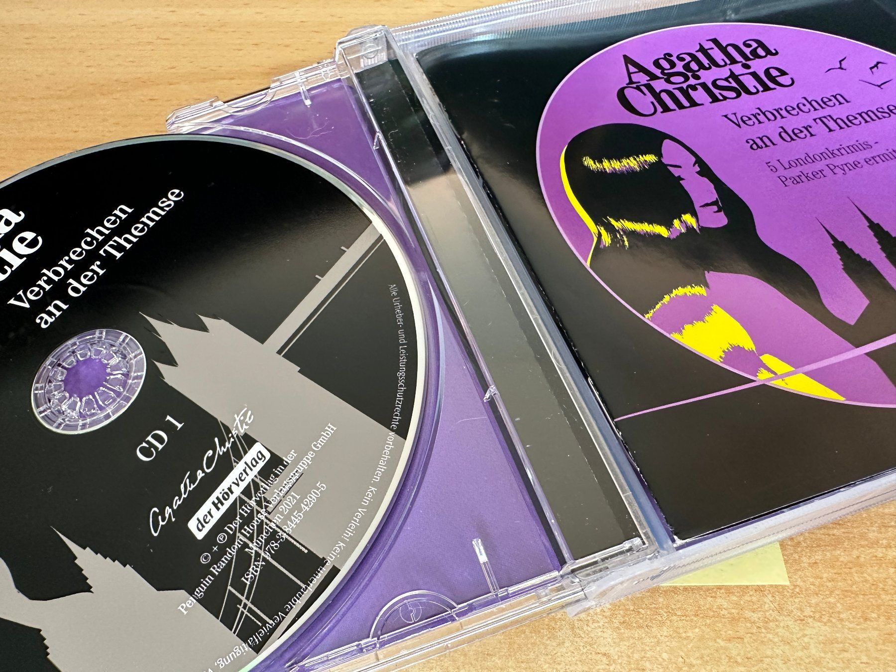 Hörbücher: Agatha Christie - Verbrechen an der Themse - 3 CD – Gebraucht aus Rikon im Tösstal von Alpenmutz 2