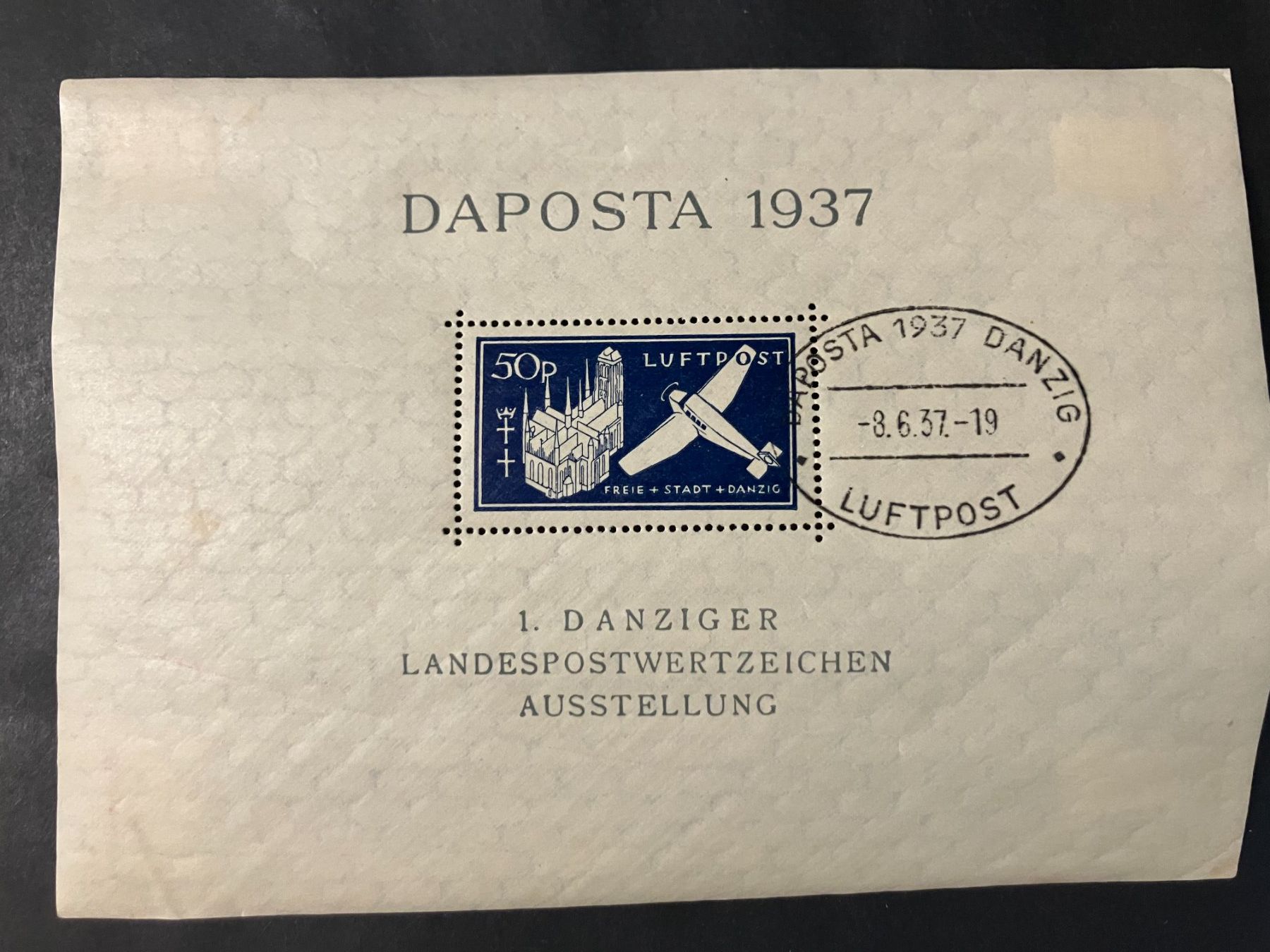 Tutti i francobolli: Danzig 1937, Bl 1+2 gestempelt, KP EUR 360 – Usato da Würenlos venduto da Eulenpostuhu 1