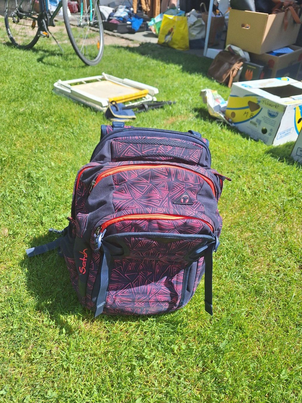 Satch Borse & Zaini: Schultasche SATCH erweiterbar mit Reissverschluss – Usato da Kriens venduto da pilatus030 1