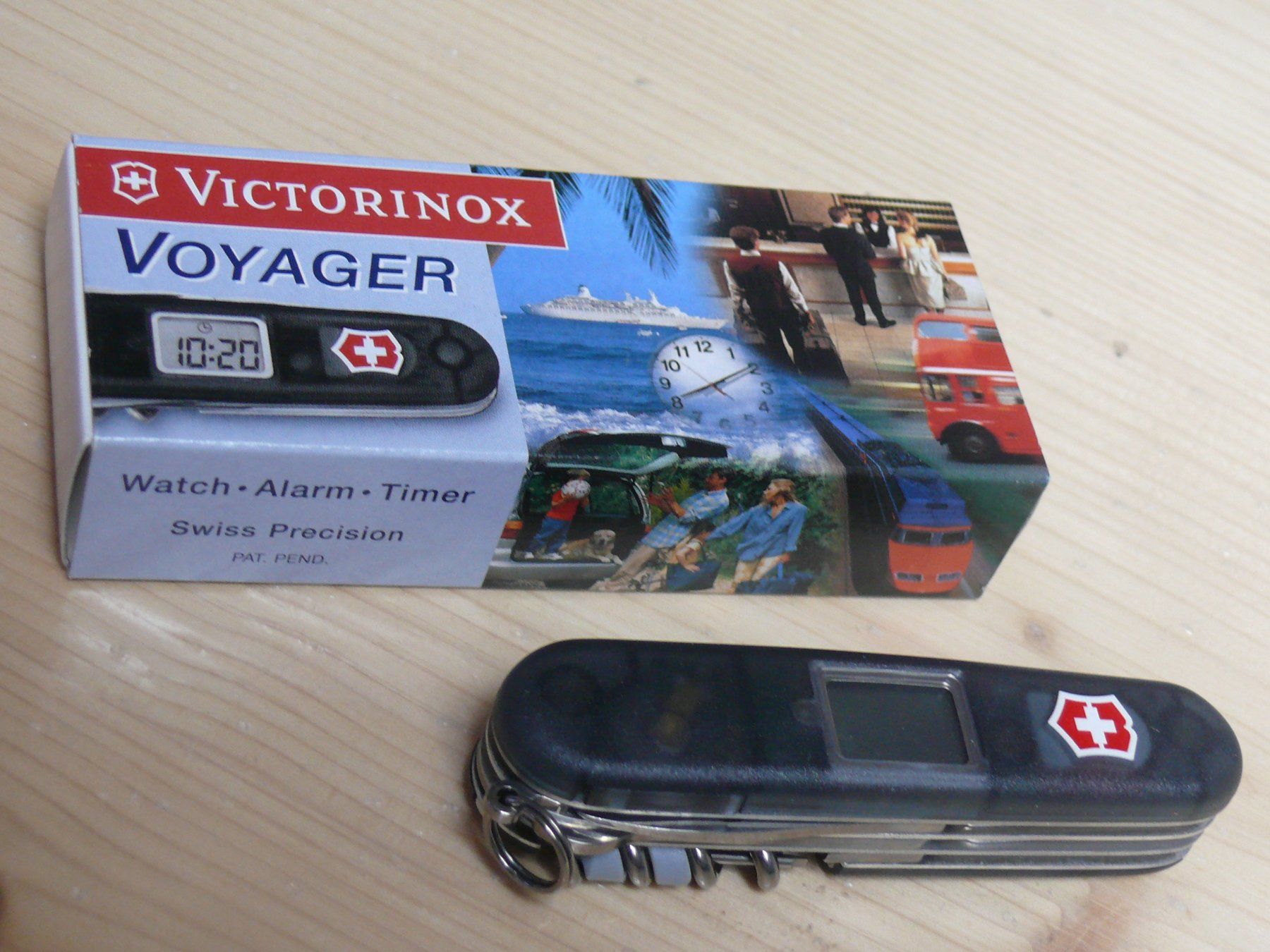 Coltelli tascabile: Victorinox Voyager grau transparent – Nuovo e nell'imballaggio originale da Seon venduto da Hl5703 1