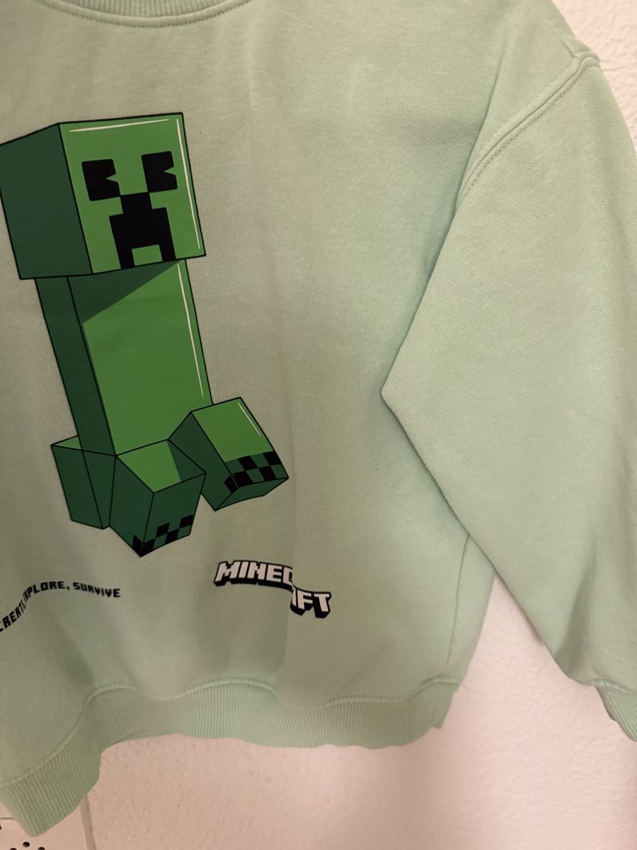 Pullover & Sweatshirts: Minecraft Pullover grün – Gebraucht aus Bolligen von arg_v256 1
