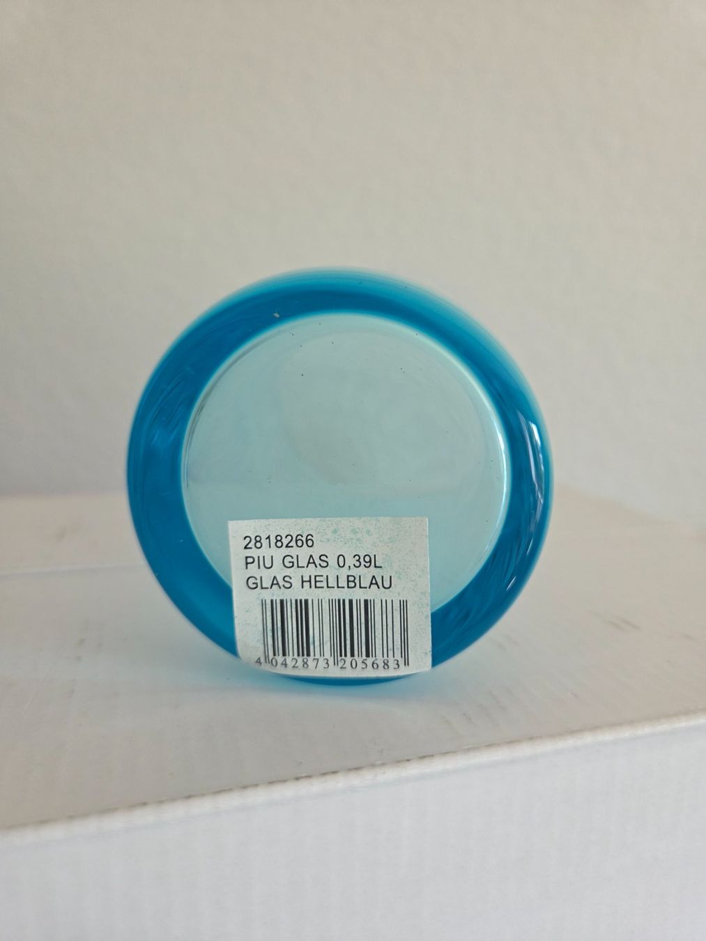 Verres: 12 Hellblaue Trinkgläser  0.39L, , Neu,Originalverpackt – Neuf avec emballage d'origine à Basel par Anghkorwatt 3