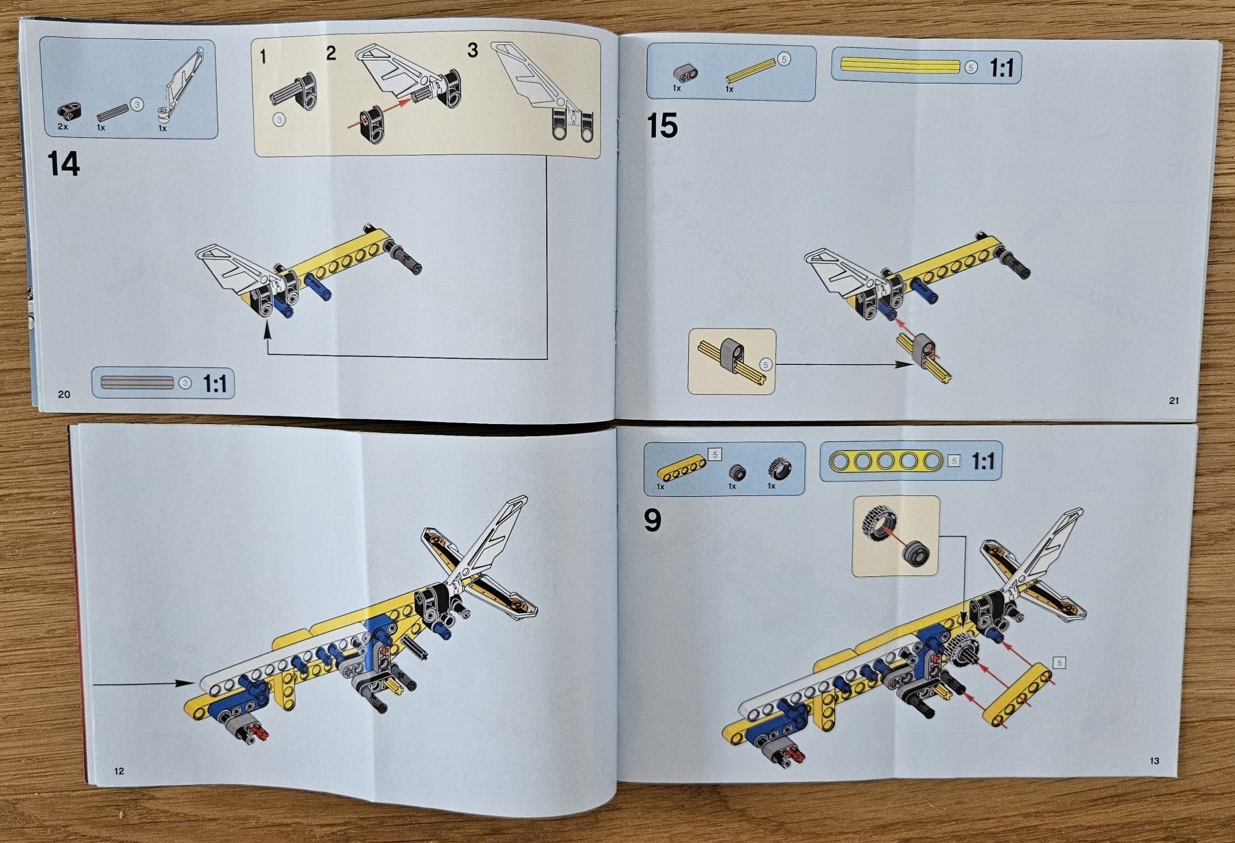 Lego Giocattoli: Lego Technic 42044 - Flugstaffel-Jet (2016) – Usato da Schaffhausen venduto da asyouwestley 2