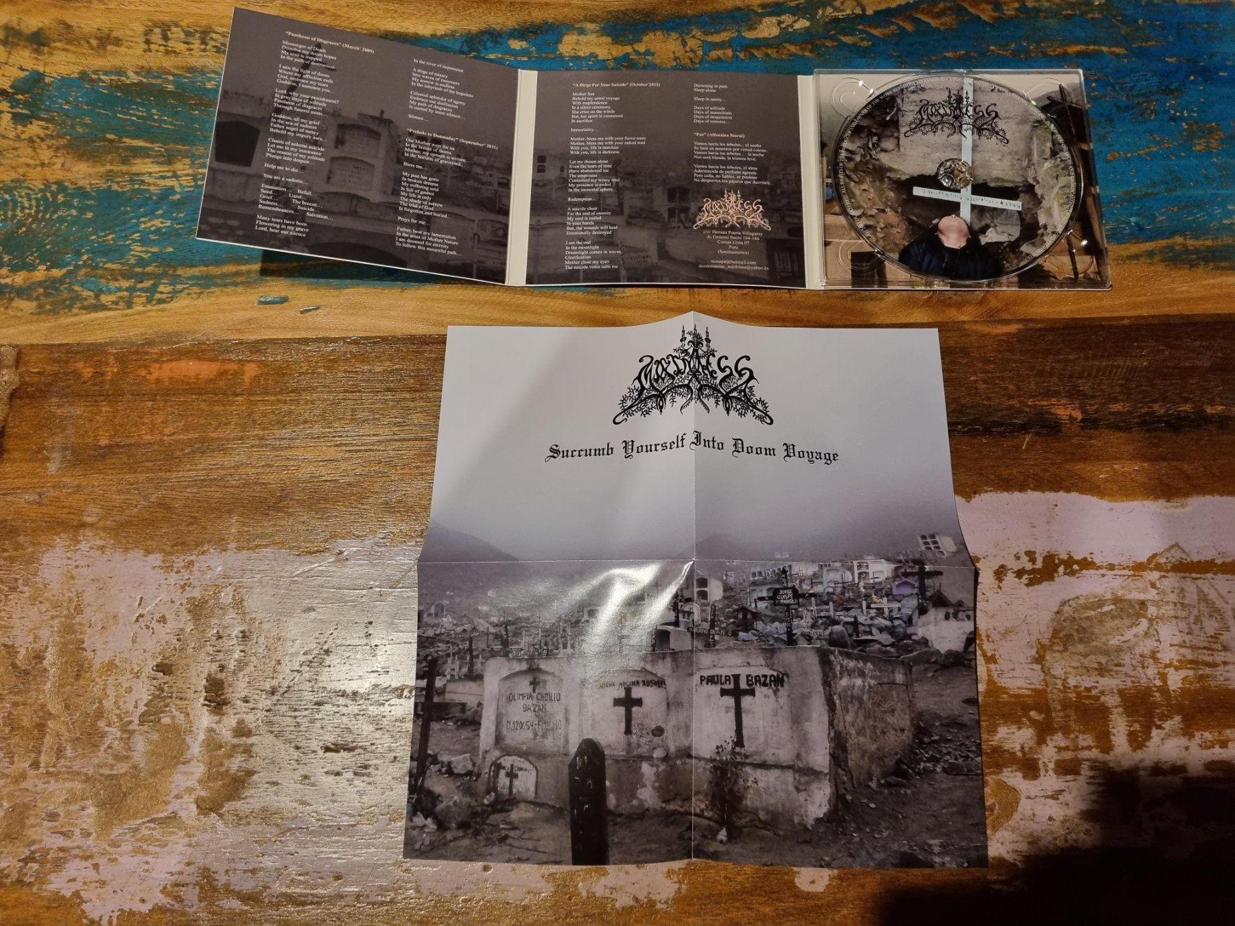 CD: Mirthless - Dirge Suicide, CD Doom inkl. Poster + TShirt G.M – Usato da Winterthur venduto da Belzarek 5