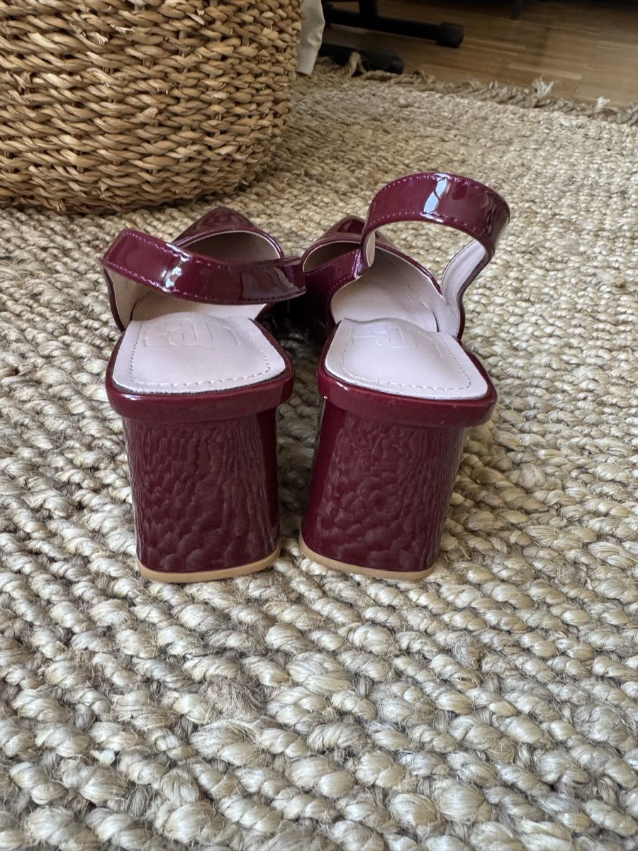 Damenschuhe: Pumps Lackleder bordeaux Grösse 38  – Neu (gemäss Beschreibung) aus Zürich von Superbrom2000 2