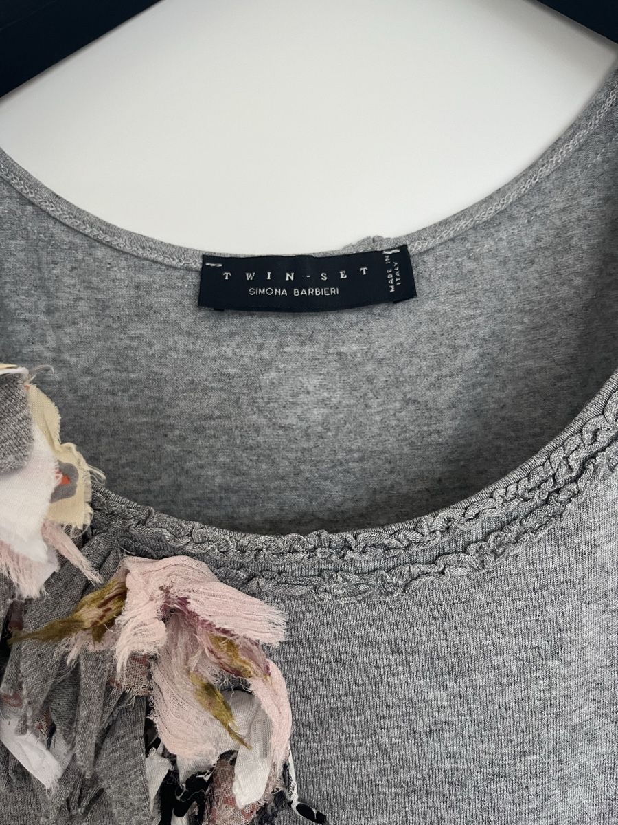Twinset Top: Top Twin-Set grey 🌸 size S – Nuovo (secondo la descrizione) da Bern venduto da val_kw6s 2