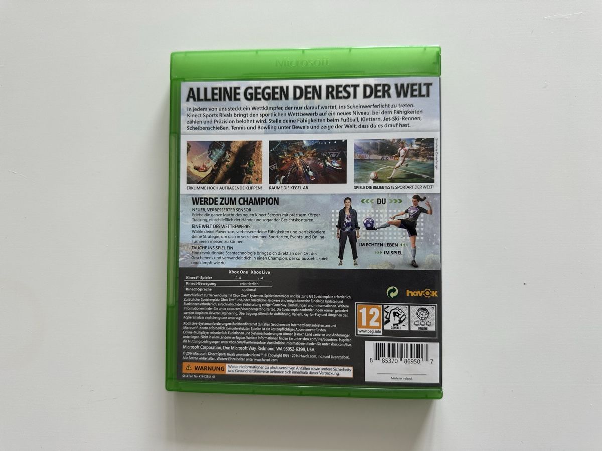 Giochi: Kinect Sports Rivals, Xbox One – Usato da Couvet venduto da Aura_aura 2