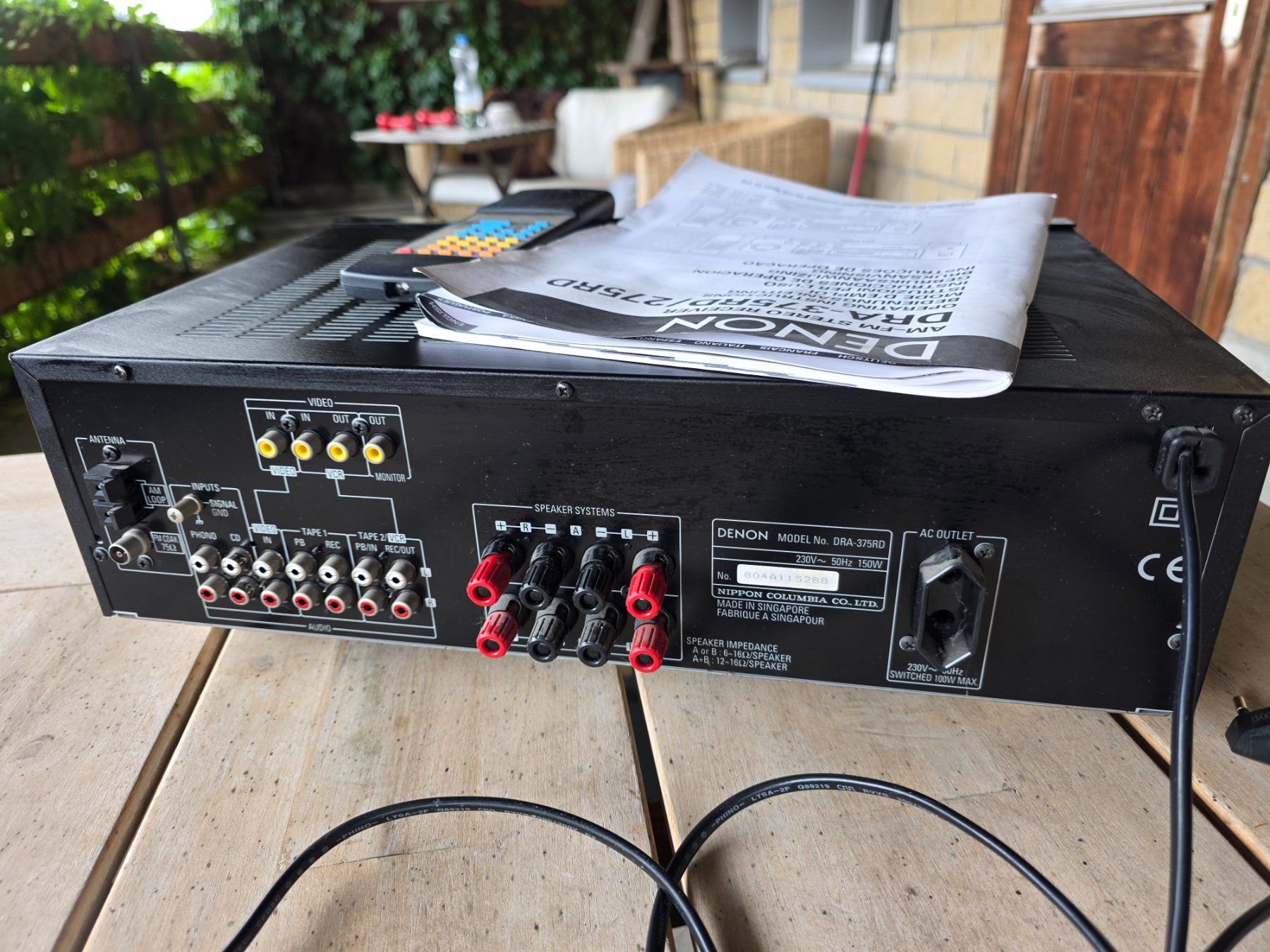 Denon Receiver: Denon Receiver DRA-375RD – Gebraucht aus Walterswil BE von Lonitti 3