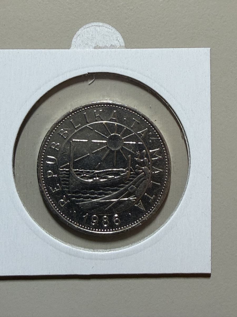 Tutti le monete: Malte - 1 lire - 1986 – Usato da Payerne venduto da Mike1682 1