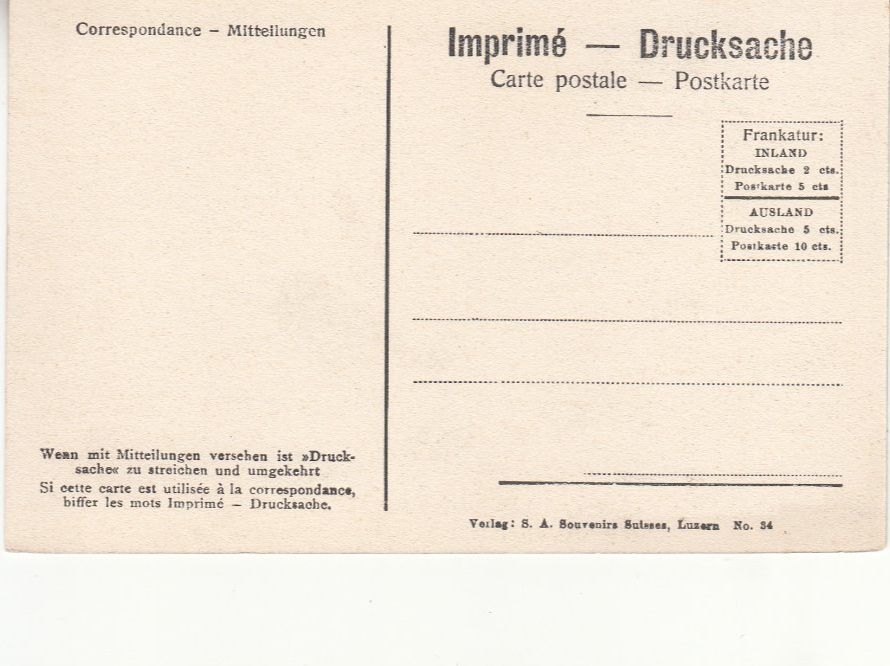 Cartoline postali: Luzern Weinmarkt ca. 1910 – Usato da Bürglen TG venduto da StampGraf 1