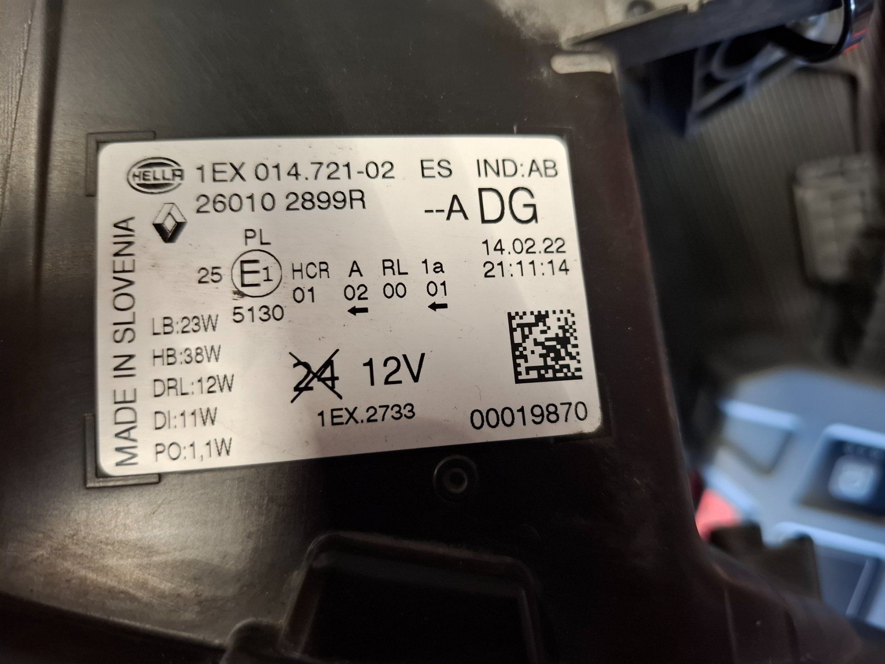Hella Fari: Renault Traffic Scheinwerfer 1EX 014.721-02 ES – Difettoso da Lachen SZ venduto da Future81 2