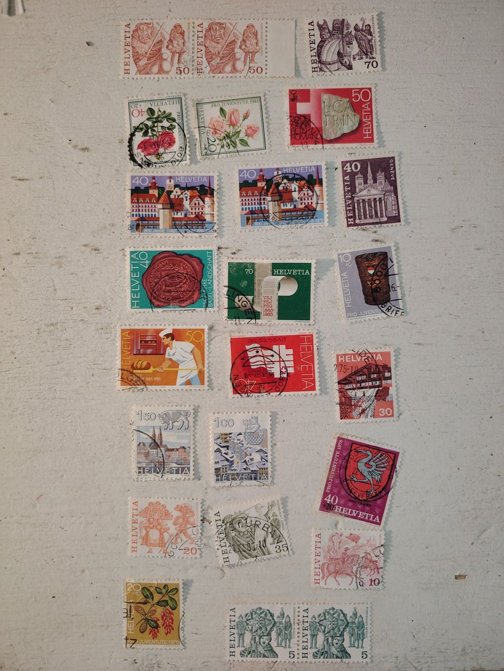 Tutti i francobolli: Briefmarken Schweiz – Usato da Torre venduto da fku_92pw
