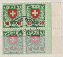 Y42) Freimarke 163, 4.Block, Vollstempel, sehe Scan