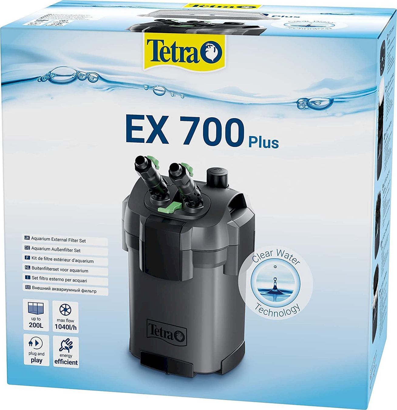 Filtri: Tetra EX 700 Plus Aquarienfilter – Nuovo e nell'imballaggio originale da Bottighofen venduto da zaap