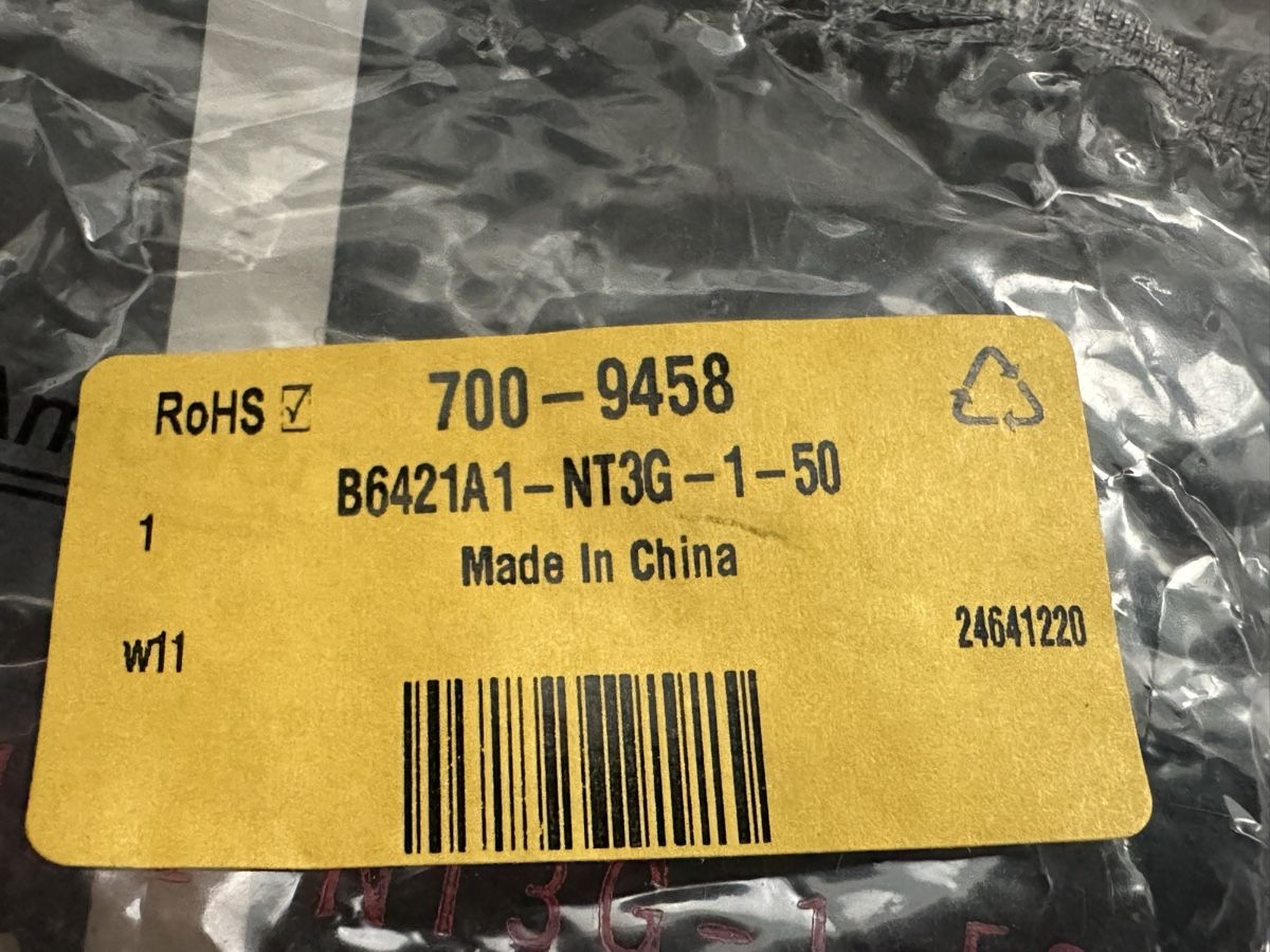Elektronikbauteile: BNC Stecker Amphenol (20 Stück) – Neu und originalverpackt aus Uster von Hinze01 1