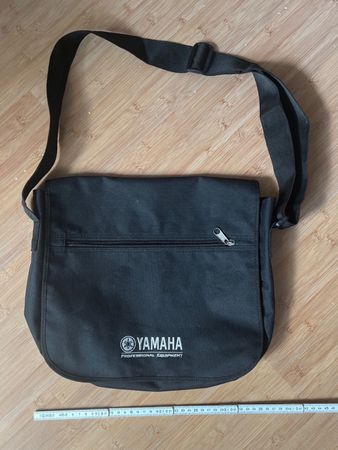 Yamaha - einfache Schultertasche / Umhängetasche schwarz