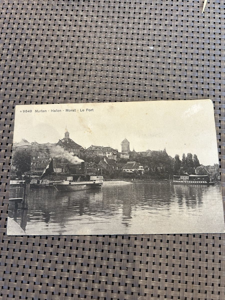Cartoline postali: Carte Postale Ancienne de Morat - Rare et Unique! – Usato da St-Cierges venduto da Crisi53