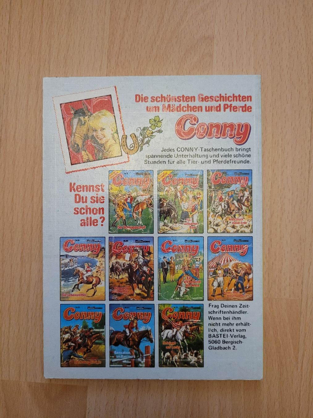 Fumetti: Conny Comic Nr. 29 - Brittas wilde Flucht, Pferde Comic – Usato da Perlen venduto da Safari_23 1