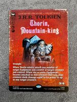 Foil Thorin, Mountain-king The Hobbit Book Cover