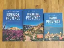Pierre Lagrange Provence Krimis 3 Stk.